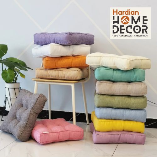 [PREMIUM] Bantal Duduk Dudukan Alas Lantai Kursi Bantal Lesehan Lantai Bantal duduk mobil Linen Cott