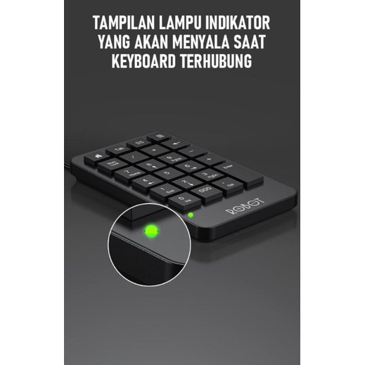 ROBOT RK01 KEYBOARD ANGKA / KEYBOARD NUMERIC 000