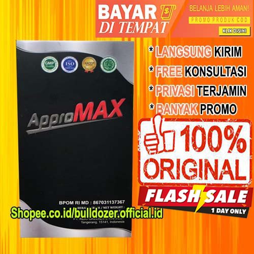 Appromax Herbal Obat Asli Penambah Stamina Pria Suplement Herbal