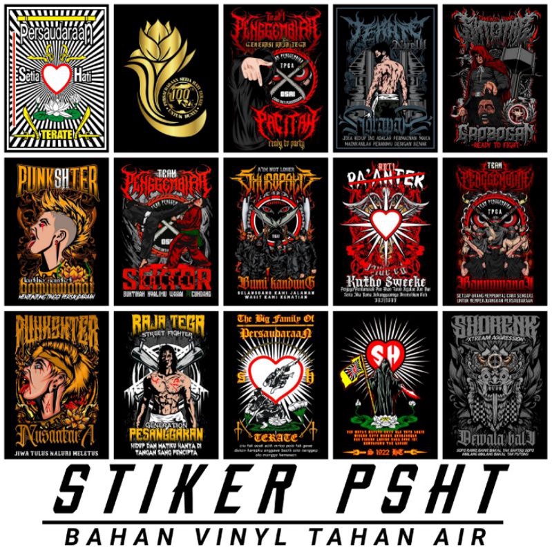

Stiker PSHT Murah Bahan Vinyl
