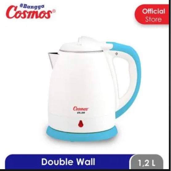 COSMOS KETEL / KETTLE / TEKO LISTRIK CTL-210 / CTL 210 (1,2 LITER)