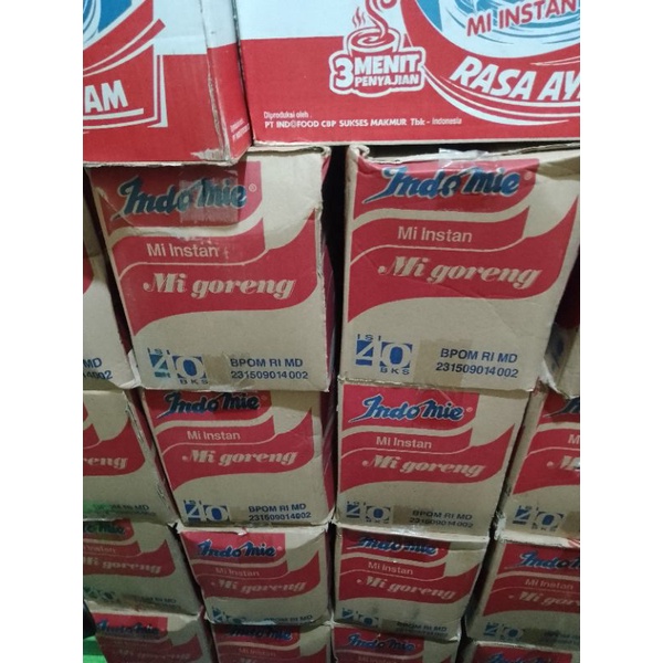 

Indomie goreng 80g 1 karton