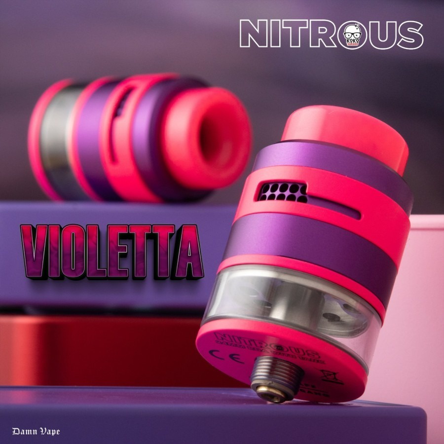 NITROUS RDA 24MM WITH TANK NEW EDITION NITROUS RDA TANK 24MM AUTHENTIC