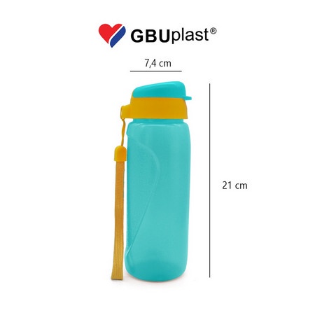 GBUplast Botol Minum Plastik Lollykid 600 ml - Warna Random