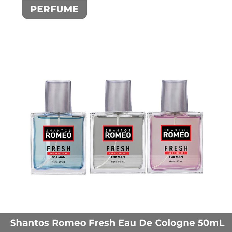 Shantos Romeo Parfum Pria Fresh Eau Do Colonge
