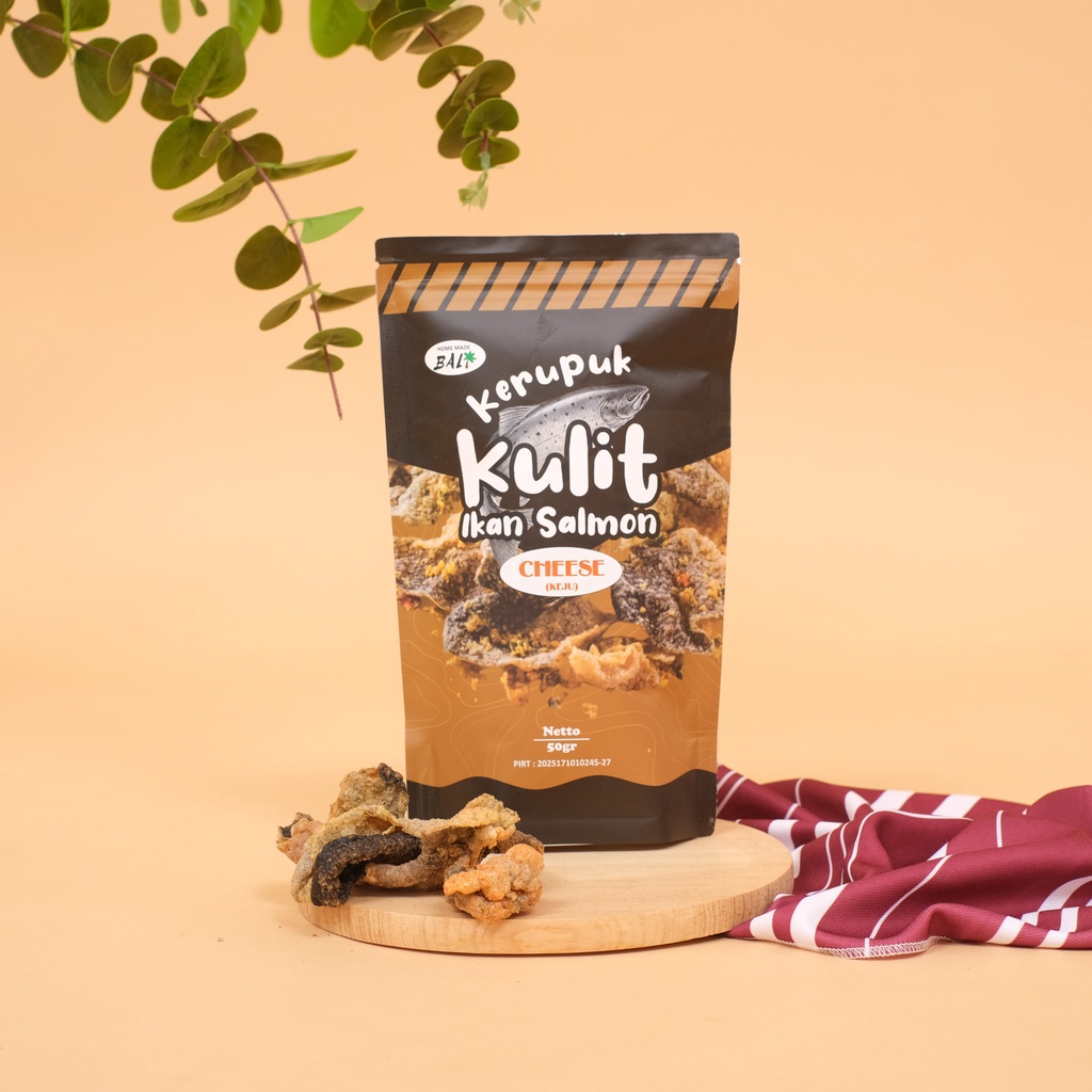 

TERLARIS ! KERUPUK KULIT IKAN SALMON ORIGINAL CHEESE | SALMON SKIN CHIPS | SNACK SEHAT