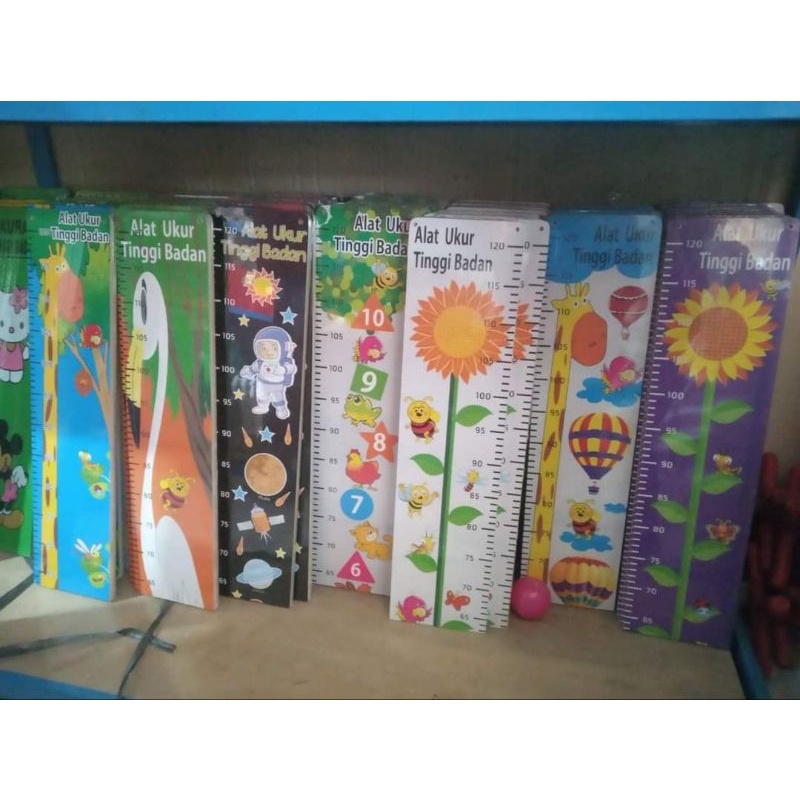 Alat Ukur Tinggi Badan - Mainan Edukasi Alat Peraga Anak TK/Paud