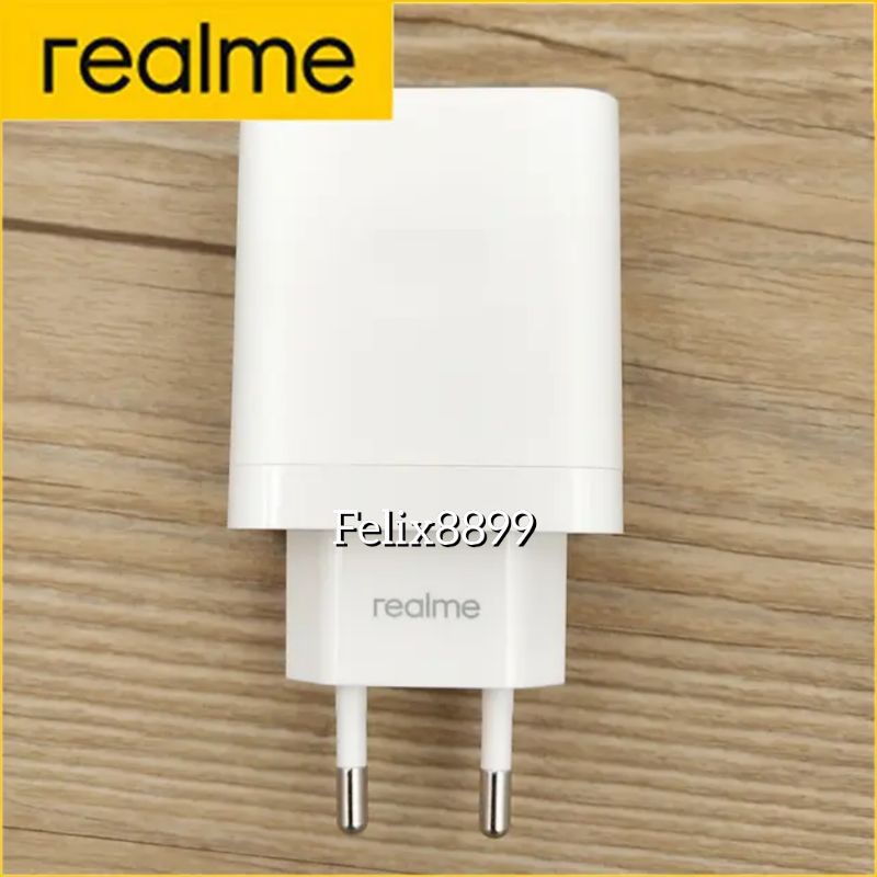 Adaptor Charger Realme 5 6 7 8 8s 9i 9 Pro 10 Pro 10S 4G 5G Original 33W 65W Super Dart Vooc Type C