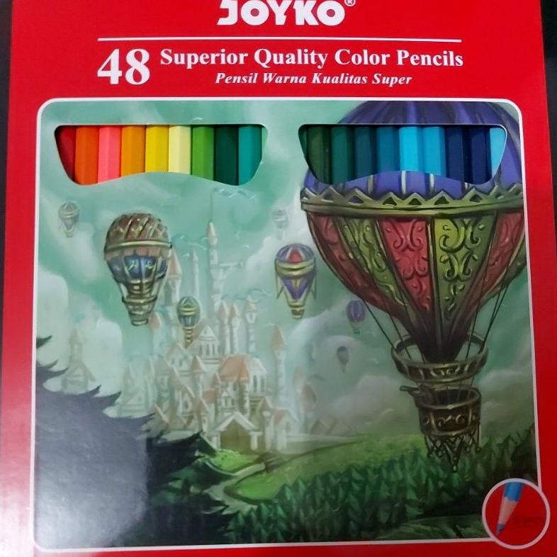 

Bisa Cod - joyko 48 superior Qualty color pencils cp-0127 ~