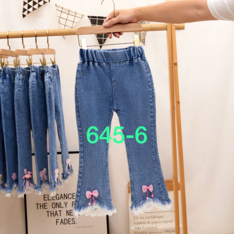 5-10 Tahun Jeans Cewe Import | Jeans Anak Premium