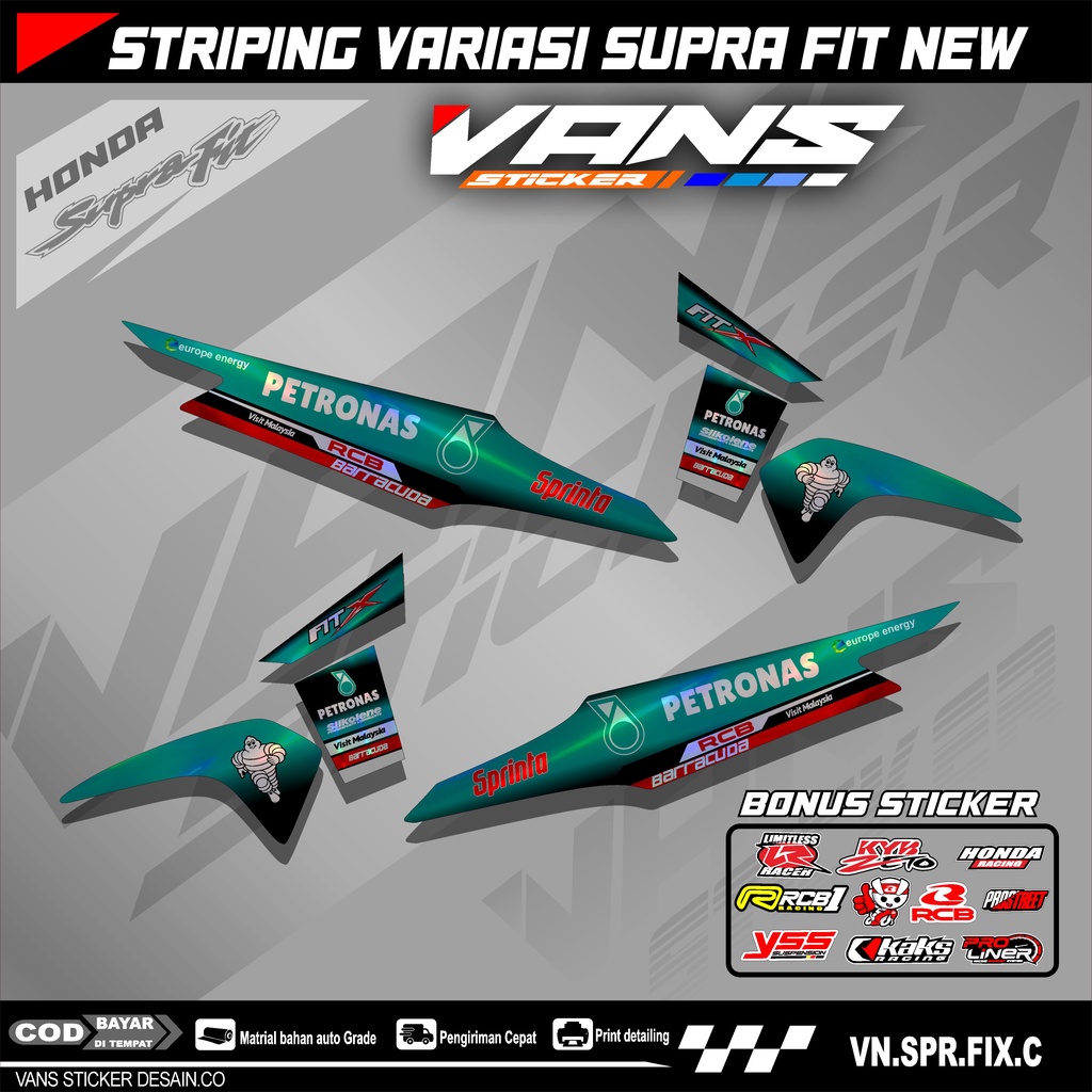 Striping Supra Fit New 2006,Fit X,Fit S-Sitiker HONDA SUPRA FIT NEW 2006, SUPRA LAMA