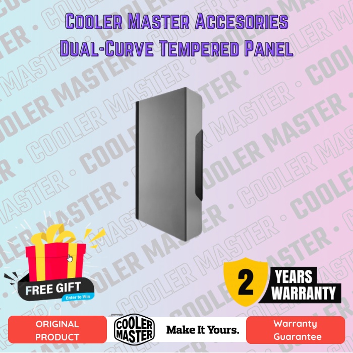 Cooler Master Accesories Dual-Curve Tempered Panel