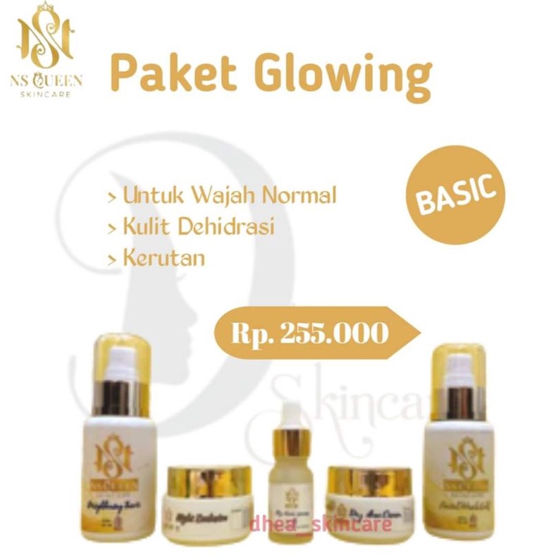 NS QUEEN ( PAKET GLOWING)