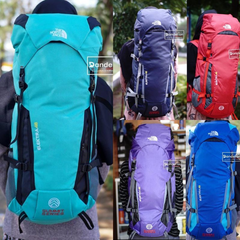 Promo - Tas Gunung TNf 45 liter # Tas Carrier Hiking # Tas Ransel Mudik