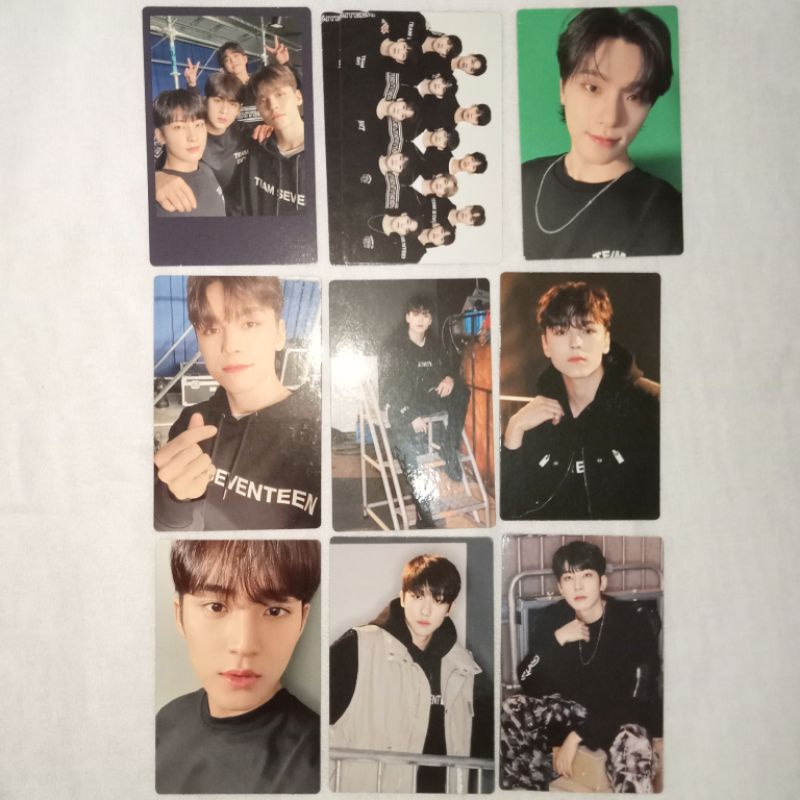 SEVENTEEN TC CARATLAND 2022 WONWOO THE8 MINGYU VERNON DINO TRADING CARD HIPHOP TEAM SPECIAL SELCA OT