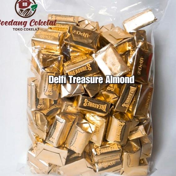 

MALL Coklat Delfi Treasures Almond Cookies 1KG (96PCS) gas !!