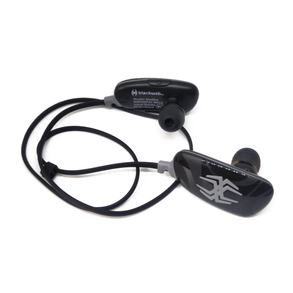 Superior Sound Bass Blackweb Bluetooth Headset Premium Series Earphone