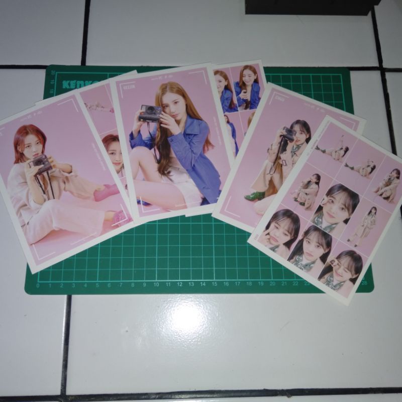 LOONA SEASONS GREETING 2021 SG21 YVES HEEJIN CHUU POSTCARD ONLY