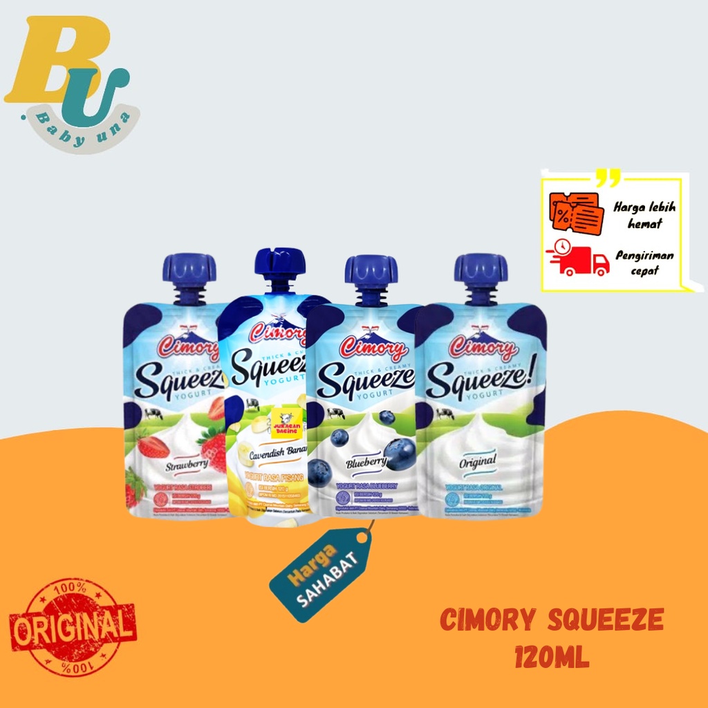 

Squezee Cimory Susu Uht 120gr / Babyuna