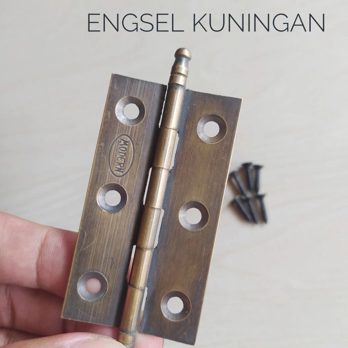 Engsel Jendela & Lemari Kecil Kuningan Berkualitas