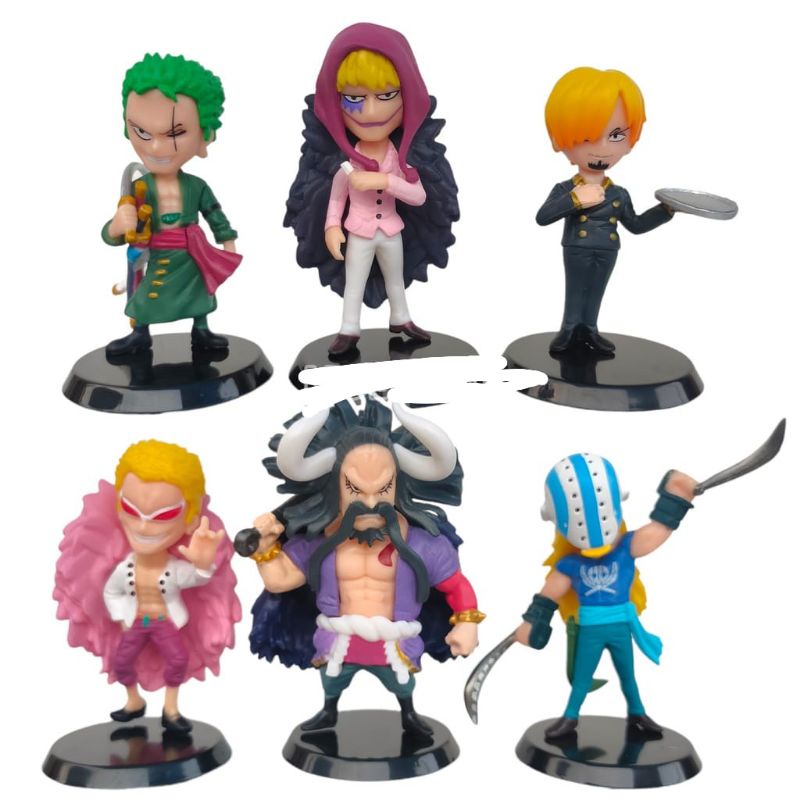 Action figure wcf one piece / miniatur hiasan / topper cake / patung
