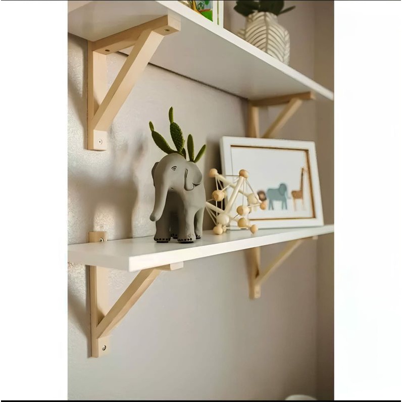 Braket Siku Penyangga Rak Dinding Braket Multifungsi Braket Gantung Dinding