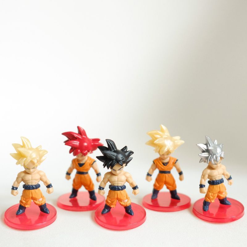 Topper Dragon Ball, Topper Anime, Hiasan Kue Dragon Ball, Action Figure Dragon Ball, Hiasan Kue Anim