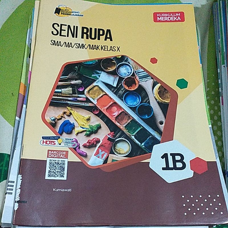 lks SENI RUPA untuk SMA/MA/SMK/MAK kelas 10 semester 2|merdeka