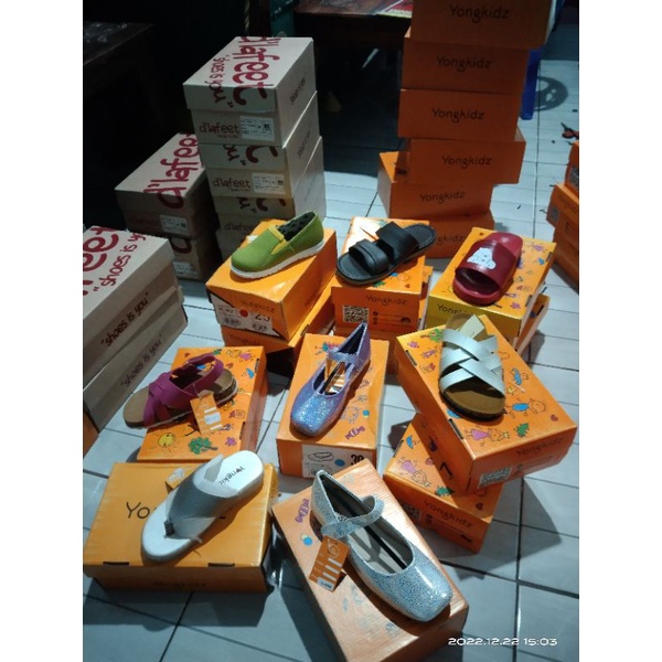 Yongkidz sandal sepatu anak brand ori matahari