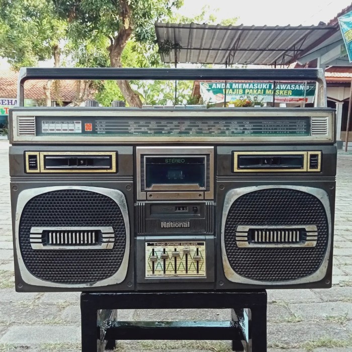 Radio Tape BOOMBOX NATIONAL RX-5404