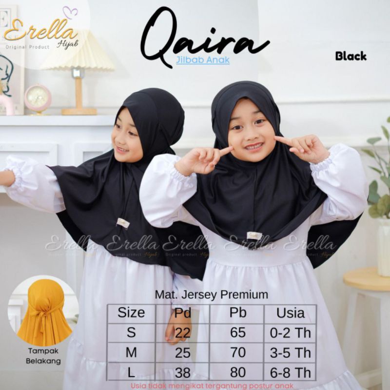 QAIRA JILBAB ANAK BY ERELLA