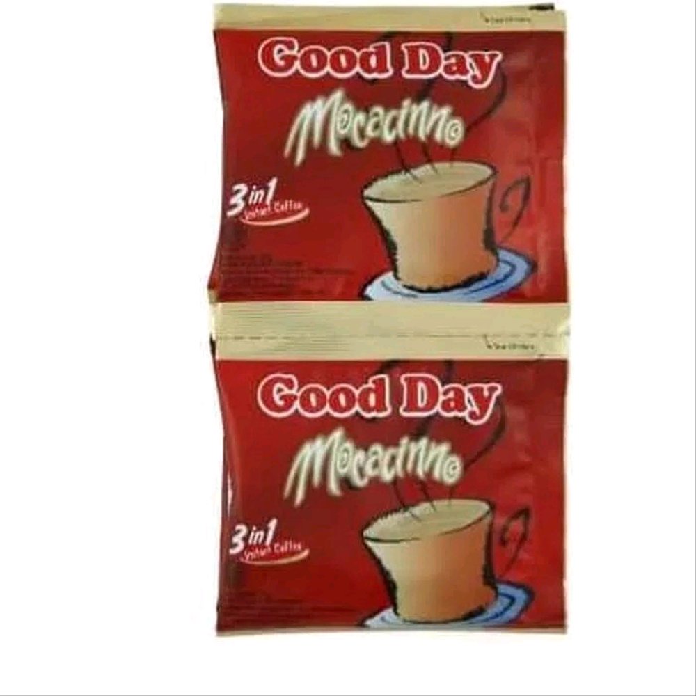 

Kopi Good Day Moccacino 20 gram kopi instant 1 Renceng ( 10 pcs )