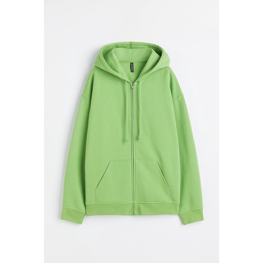 oversized zip hoodie H&M