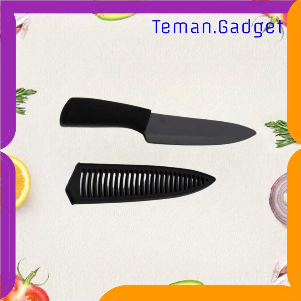 TD - DPR Huohou Pisau Dapur Kitchen Knife Bahan Keramik 8 Inch - HU0011