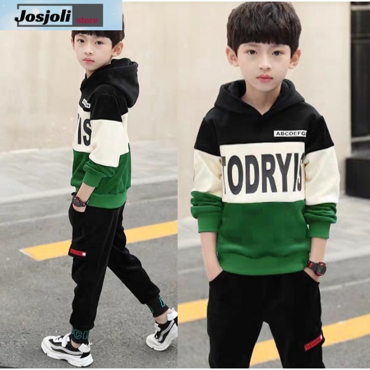 JOSJOLI_STORE/Sweater Kids Odrys/Fashion Anak Laki-Laki Lengan Panjang/Usia 7-14 Tahun