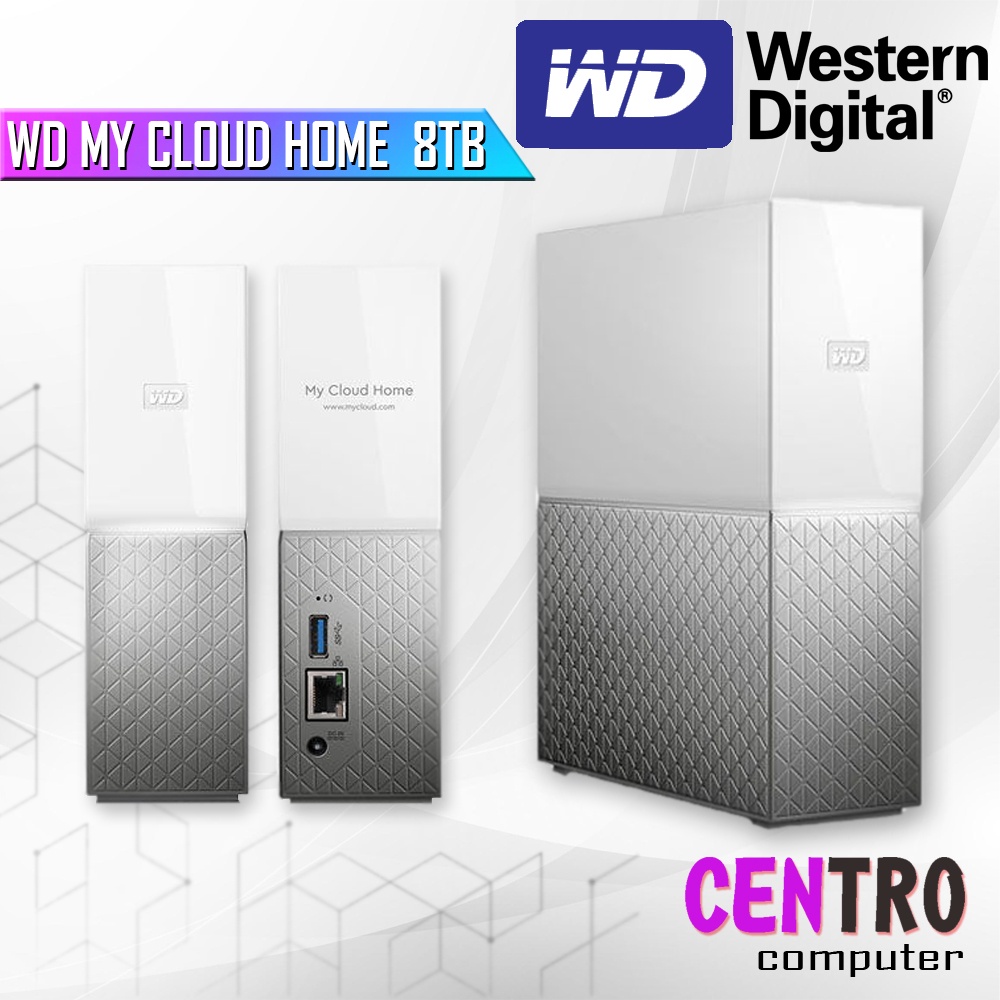 WD MY CLOUD HOME  8TB / HARDISK EXT WD MY CLOUD 8TB