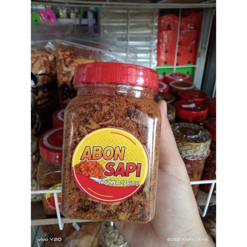 

Abon sapi 200 gr nounna saritie terlaris