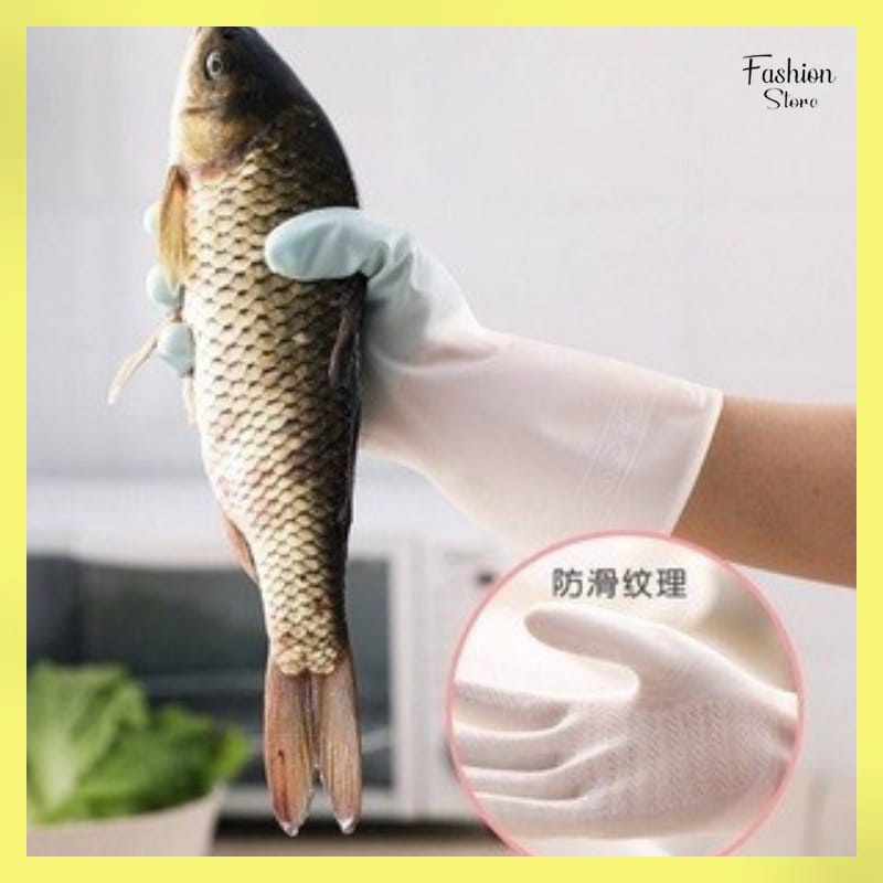 FS-SARUNG TANGAN CUCI PIRING BAHAN KARET TEBAL ISI 2PCS (1PASANG) / SARUNG TANGAN SERBAGUNA