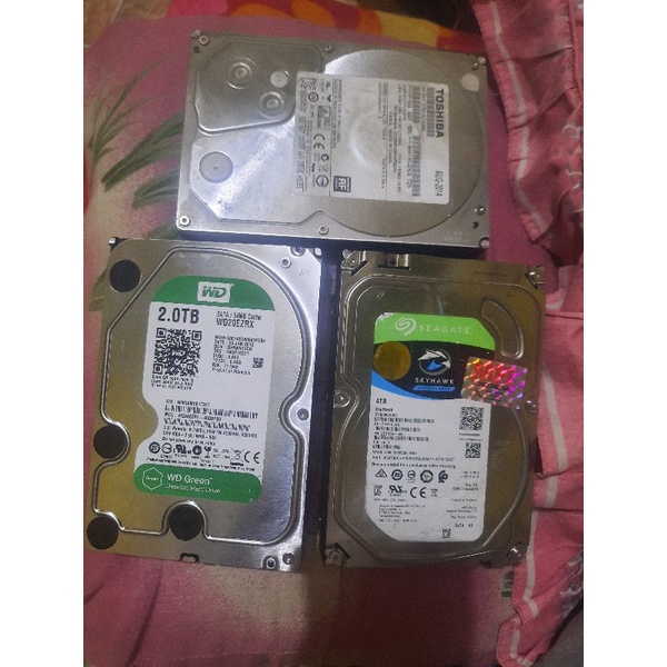 Hardisk WD purple & Seagate