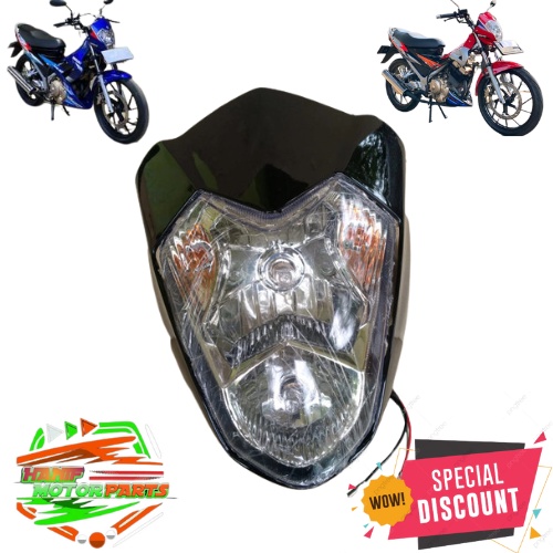 Batok Satria Fu Thailand CBU Hitam / Kepala Satria Fu Thailand CBU F 150 Hitam / Lampu Depan Satria 