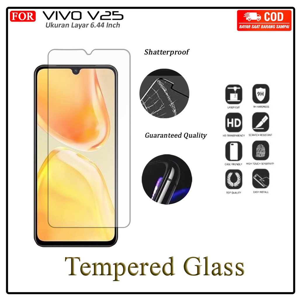 Anti Gores Ceramik Blue Light Vivo V25 V25E Anti Radiasi Kaca Full Cover