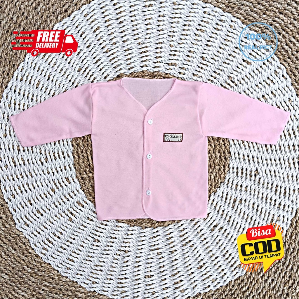Baju Bayi Panjang Size 0 - 3 Bulan merk SNI EXCELLENT 77 - PINK SERIES