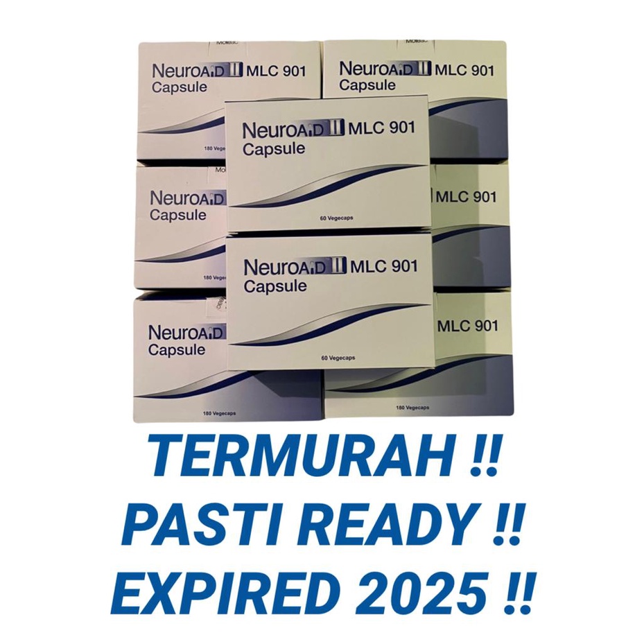 Jual NEUROAID II MLC 901 PASTI READY STOCK Shopee Indonesia