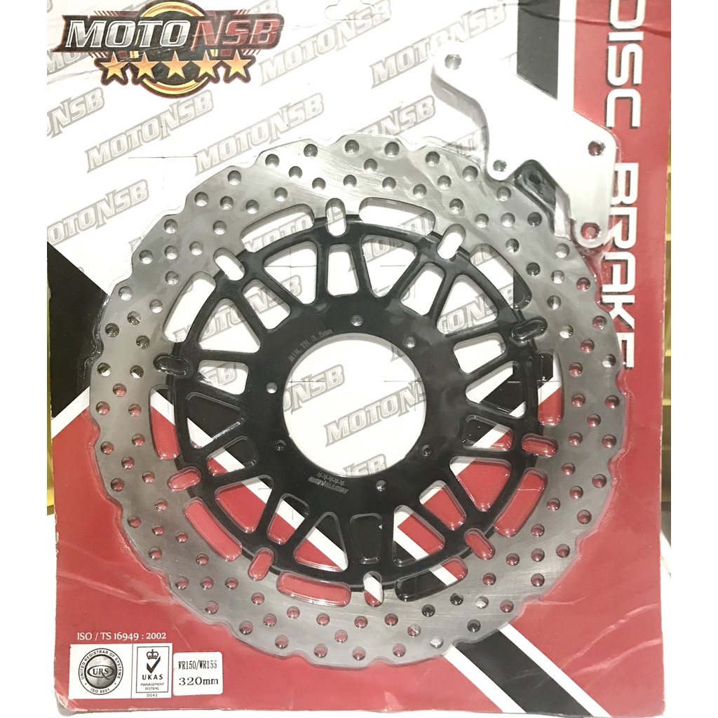 PIRINGAN LEBAR WR155 DISC BRAKE FRONT YAMAHA WR 155 320MM PLUS BREKET