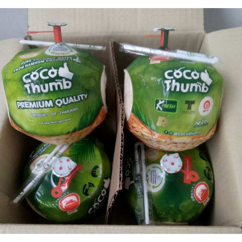 

KELAPA COCO THUMB YOUNG THAI COCONUT PER BUAH