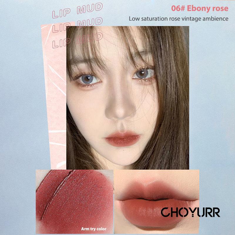 【COD】PIPL Lip Mud / Lip Clay Waterproof Lip Tint Long Lasting Mouse Lip Cream Matte Velvet Lipstick Tahan Lama Korean Import Kosmetik Bibir-CH