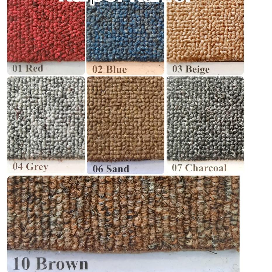 Depan Karpet lantai Karpet meteran polos karpet meteran tebal karpet masjid Karpet kantor