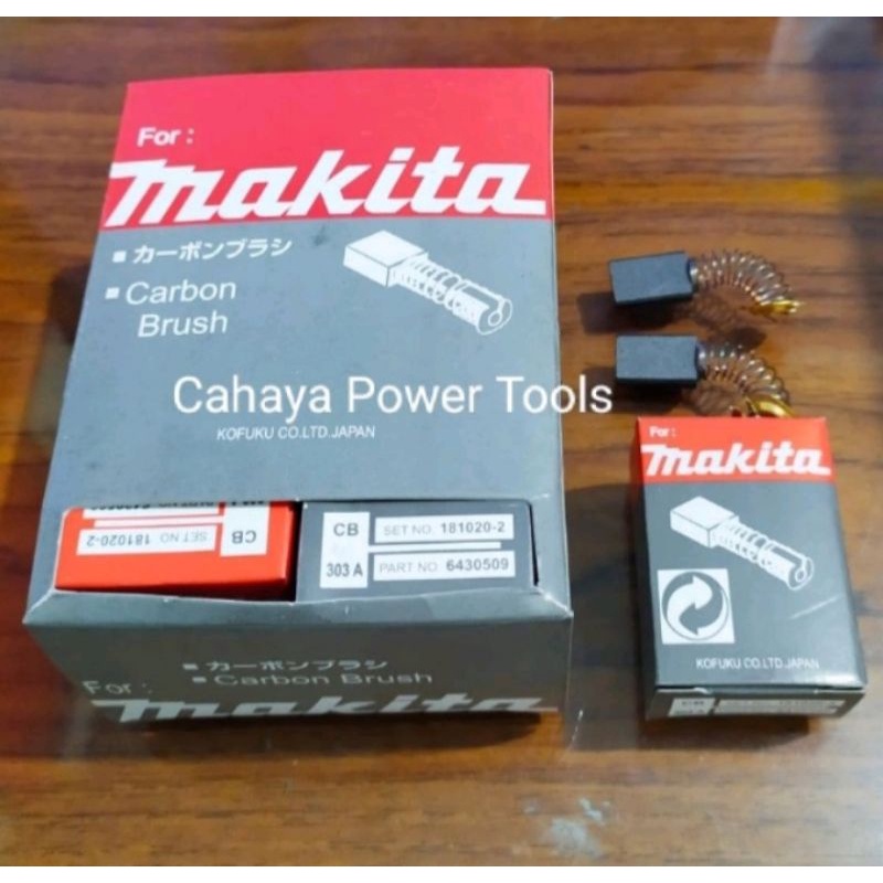 Makita CB 303A Carbon Brush Circle Maktec MT580 /583