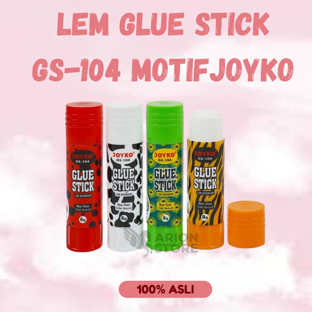 

[ ARION STORE] Lem Stick Murah 8 gr motif Joyko / Lem Stick Joyko GS-104 / lem Joyko Batangan [PCS]
