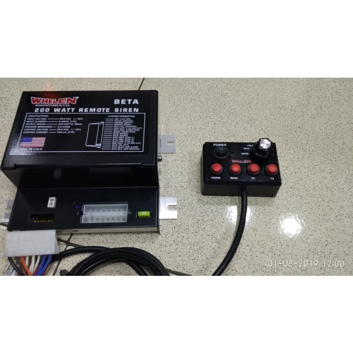 Whelen sirene beta 112 Plus Jumper Swicth